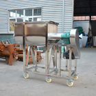 Stainless Steel 304 Ribbon Blender Machine Industrial Paint Mixer Horizontal Feed