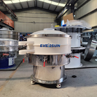 Industrial Sieve Machine Double Deck Stainless Steel Vibrating Screen For Food