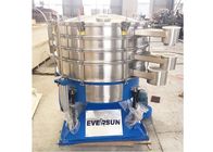 Vibratory Tumbler Machine With Pneumatic Lifting Device For Powder Processing