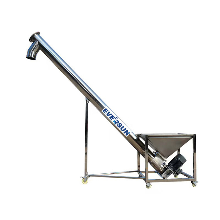 304 Stainless Steel LS-Y Type Screw Conveyor Auger For Food Machinery