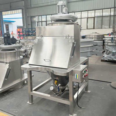 Stainless Steel Bulk Bag Unloader with Dust Control System