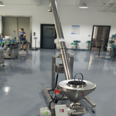 Auger Screw Conveyor continuous conveying machinery using spiral blades for stable and directional material displacement