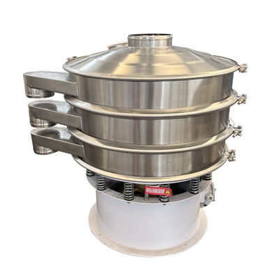 रासायनिक खाद्य और धातु विज्ञान उद्योगों के लिए उपयुक्त कंपन स्क्रीनिंग मशीन, स्क्रीनिंग और अशुद्धता हटाने प्रदान करती है