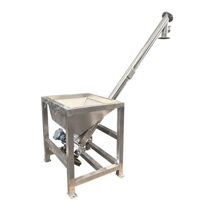 ऑगर स्क्रू कन्वेयर सर्पिल ब्लेड से संचालित कन्वेयर जो पाउडर कणिकाओं और छोटे ब्लॉक सामग्री की निरंतर गति के लिए है