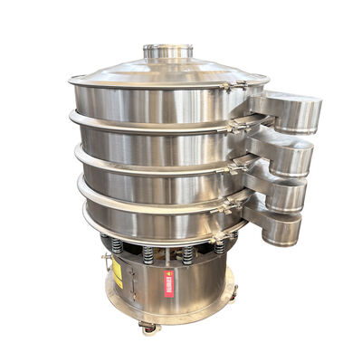 दानेदार और पाउडर सामग्री की स्क्रीनिंग के लिए त्रि-आयामी गति प्रक्षेपवक्र के साथ कंपन स्क्रीनिंग मशीन