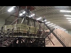 1 परत 500 जाल खाद्य ग्रेड SUS316L टंबलर स्क्रीनर